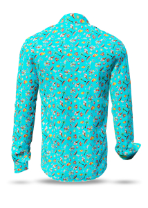 Descubre la camisa abotonada SUMMER MAGIC - 100 % algodón