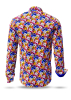 Descubre las camisas de colores para hombre FLOWER FRENZY - 100 % algodón
