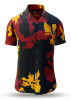 Sommerhemd Herren EMBER WHISKY - 100 % Baumwolle - 10 Größen von XS - 6XL - außergewöhnliches Design - feinste Verarbeitung - Stoffe Made in Germany - limitiert und exklusiv
