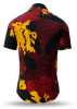 Sommerhemd Herren EMBER WHISKY - 100 % Baumwolle - 10 Größen von XS - 6XL - außergewöhnliches Design - feinste Verarbeitung - Stoffe Made in Germany - limitiert und exklusiv