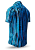 Camisa de verano para hombre WATERFALL BLUE - 100 % algodón - 10 tallas, de la XS a la 6XL - diseño excepcional - confección de primera calidad - tejidos «Made in Germany» - edición limitada y exclusiva
