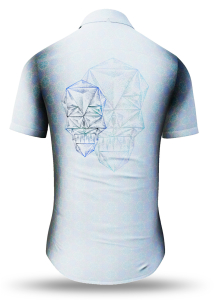 Camisa de verano para hombre CRANII - 100 % algodón - 10 tallas desde...