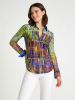 Blusa original para mujer - FLUORO - 100 % algodón - GERMENS artfashion - Tallas de la XS a la 3XL