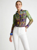 Blusa original para mujer - FLUORO - 100 % algodón - GERMENS artfashion - Tallas de la XS a la 3XL