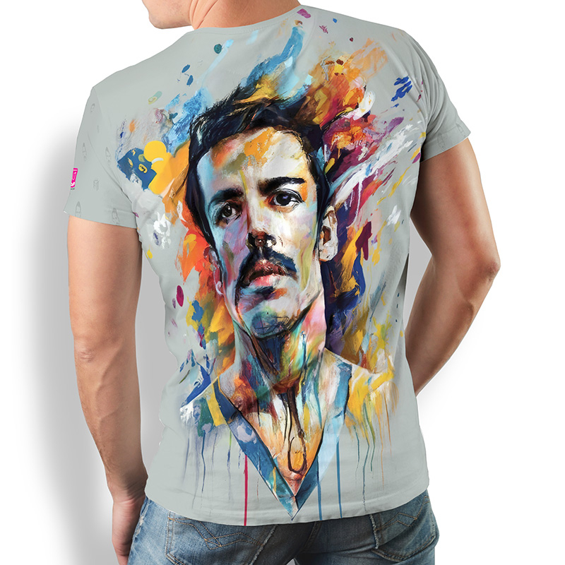 Homenaje a Freddie: camisetas originales para hombre —solo 45 unidades— GERMENS artfashion