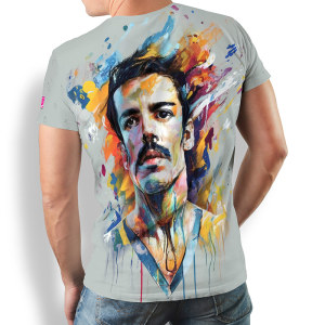 Homenaje a Freddie: camisetas originales para hombre —solo 45 unidades— GERMENS artfashion