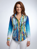 Blusa de mujer COLUMBU - GERMENS artfashion - 100 % algodón - Talla 3XL