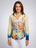 Blusa de mujer GIVERNY - GERMENS artfashion - 100 % algodón - Talla 3XL