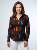 Damenbluse ZORN - GERMENS artfashion - 100 % Baumwolle - Größe 3XL