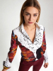 Hemdbluse Damen FIRE & ICE - GERMENS artfashion - 100 % Baumwolle - Größe 3XL