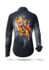 Blusa de mujer FLYING COLORS - GERMENS artfashion - 100 % algodón - Talla 3XL