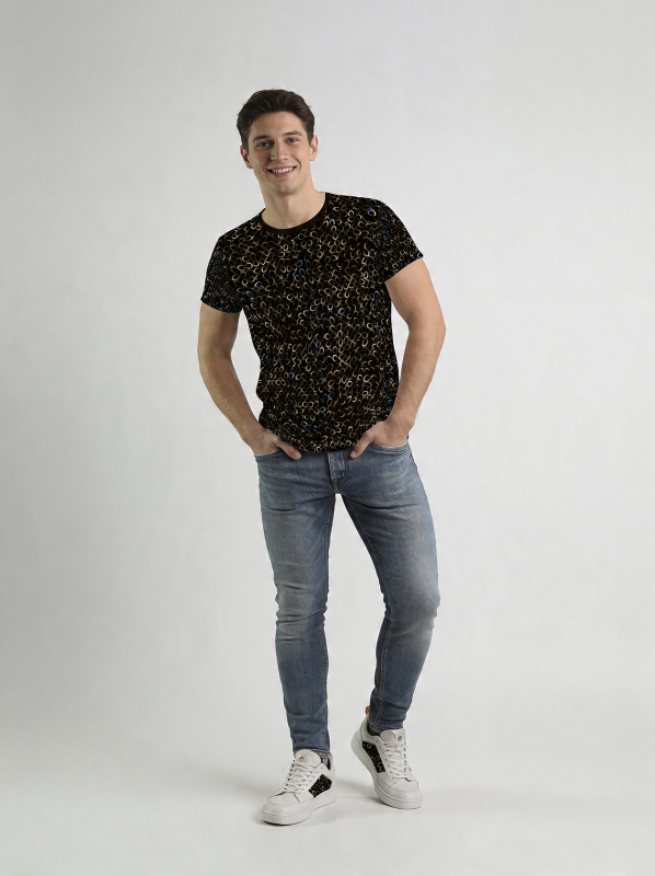 ausgefallene T-Shirts für Männer - SMOKER – 100 % Baumwolle - 100 % Baumwolle - GERMENS artfashion - Größen S bis 5XL