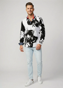 Descubre las camisas de colores para hombre de COBRA: 100 % algodón