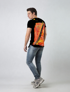Camisetas exclusivas para hombre - ACRYLITY - 100 % algodón -...