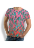 Camisetas originales para hombre - STALACNITE RED – 100 % algodón - GERMENS artfashion - Tallas de la S a la 5XL