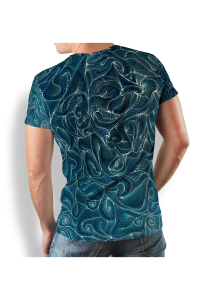 Camisetas exclusivas para hombre - CONCHIFERA OCEAN - 100 % algodón...