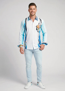 Descubre las camisas de colores para hombre de TIKITIKI: 100 % algodón