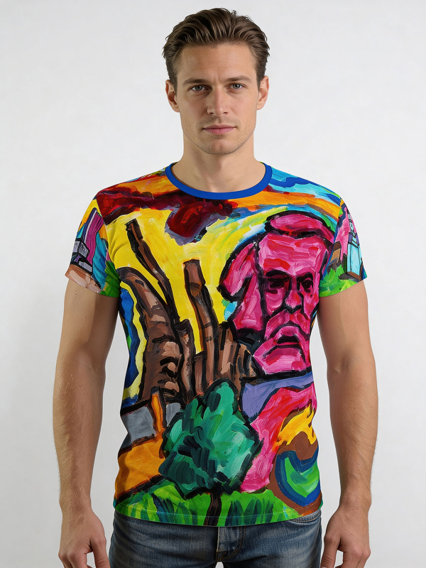 Camisetas exclusivas para hombre - WELCOME CHEMNITZ 2025 - 100 % algodón - GERMENS artfashion - Tallas de la S a la 5XL