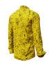 Herren Hemden Langarm GRAVUR YELLOW – GERMENS artfashion – 100 % Baumwolle - Größe 3XL