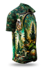 Herrenhemd Kurzarm MARY JANE – GERMENS artfashion – 100 % Baumwolle - Größe 3XL