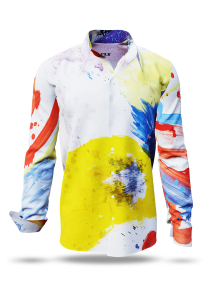 Descubre las coloridas camisas de hombre con botones de FLY: 100 % algodón