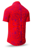 Camisa de manga corta para hombre PORTE NOTRE DAME PARIS ROUGE
