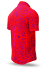 Herrenhemden Kurzarm PORTE NOTRE DAME PARIS ROUGE – GERMENS artfashion – 100 % Baumwolle - Größe XL