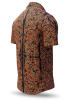 Herrenhemden Kurzarm PORTE NOTRE DAME PARIS BOUGIE – GERMENS artfashion – 100 % Baumwolle - Größe M