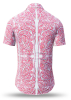 Sommerhemd Herren PORTE NOTRE-DAME PARIS ROI - 100 % Baumwolle - 10 Größen von XS - 6XL - außergewöhnliches Design - feinste Verarbeitung - Stoffe Made in Germany - limitiert und exklusiv