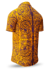 Sommerhemd Herren PORTE NOTRE DAME PARIS JAUNE – GERMENS artfashion – 100 % Baumwolle - Größe XXL