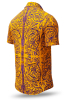 Sommerhemd Herren PORTE NOTRE DAME PARIS JAUNE – GERMENS artfashion – 100 % Baumwolle - Größe XXL