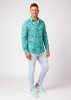 Descubre las camisas de colores para hombre GRAVUR MINT - 100 % algodón