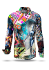 Descubre las camisas de colores para hombre CYBER ODYSSEY - 100 % algodón