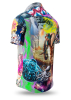 Kurzarmhemd Herren CYBER ODYSSEY – GERMENS artfashion – Größe XL