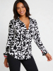 Blusa original para mujer - JUPPI - 100 % algodón - GERMENS artfashion - Tallas de la XS a la 3XL