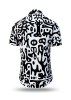 Camisa de verano para hombre JUPPI - 100 % algodón - 10 tallas, de la XS a la 6XL - diseño excepcional - confección de primera calidad - tejidos «Made in Germany» - edición limitada y exclusiva