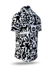 Camisa de hombre de manga corta JUPPI – GERMENS artfashion – 100 % algodón – Talla L