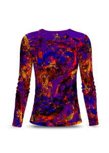 Camiseta de manga larga para mujer AIXON - GERMENS artfashion – 100 %...