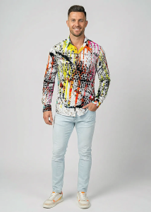 Descubre las camisas de colores para hombre LUXUS ISST ZEIT - 100 %...