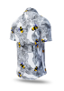 Herrenhemd Kurzarm BEENIUS – GERMENS artfashion – 100 % Baumwolle - Größe L