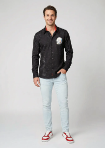 Descubre las coloridas camisas de hombre de JURI GAGARIN -...