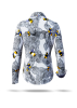 Hemdbluse Damen BEENIUS - GERMENS artfashion - 100 % Baumwolle - Größe S