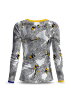 Camiseta de manga larga para mujer BEENIUS CON ABEJAS - GERMENS artfashion – 100 % algodón – Talla S