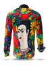 Hemd Herren BLUMEN MEXICOS – GERMENS artfashion – 100 % Baumwolle - Größe 3XL