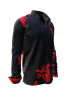 Descubre las camisas de colores para hombre EMBER BLACK - 100 % algodón