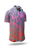 Camisa de verano para hombre STALACNITE RED - 100 % algodón - 10 tallas, de la XS a la 6XL - diseño excepcional - confección de primera calidad - tejidos «Made in Germany» - edición limitada y exclusiva