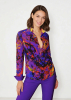 ausgefallene Damenbluse für Damen - AIXON - 100 % Baumwolle - GERMENS artfashion - Größen XS bis 3XL