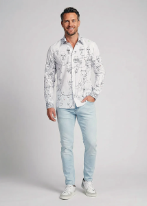 Descubre las camisas de colores para hombre ARTÍCULO 3GG - 100 % algodón