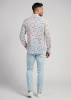 Camisa de manga larga FLOREL BLANC
