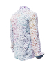 Camisa de manga larga FLOREL BLANC